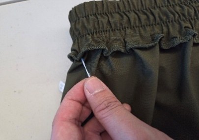 Defective belt punching
